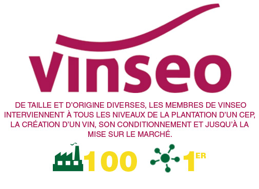VINSEO est un réseau de fournisseurs de la filière vitivinicole de la région Occitanie et du sud de la France.