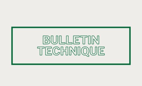 Bulletin technique